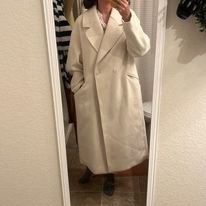 H&M, M, White Coat